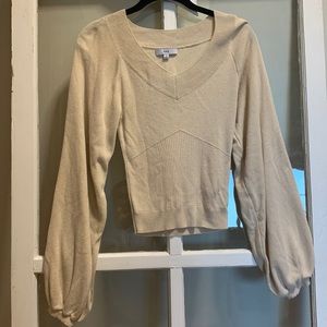 Fate bubble sleeve top